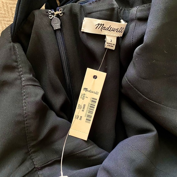 NWT Madewell Cross-Back Midi Dress - Picture 11 of 11